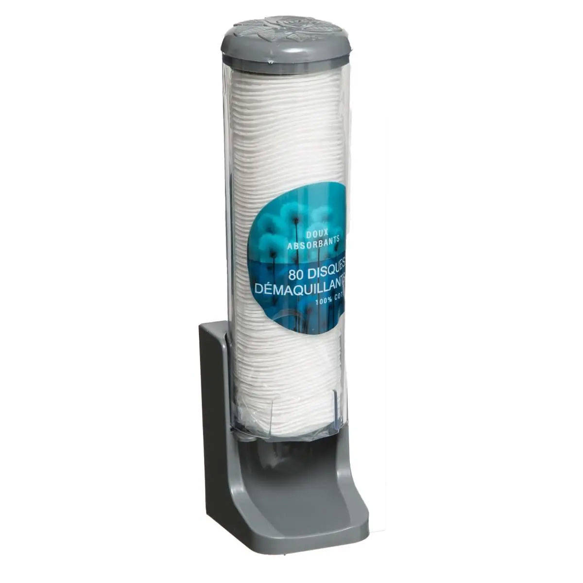 5five Simply Smart Dóza na vatové tampóny transparentní