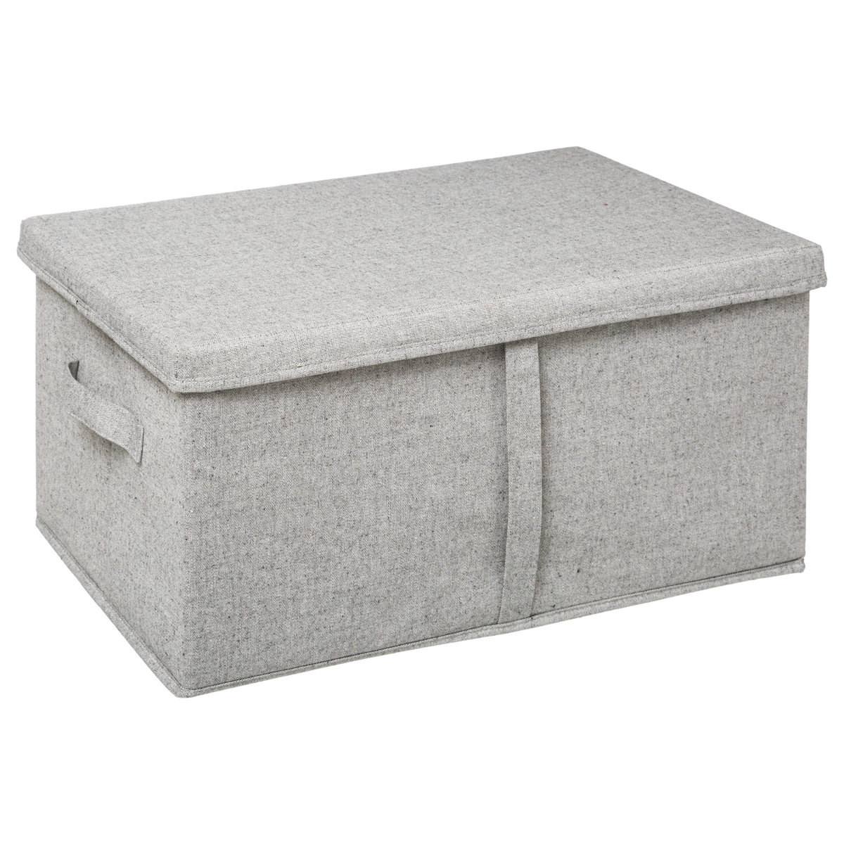 5five Simply Smart Úložný box s víkem ORGA, 50 x 31 x 25 cm šedá