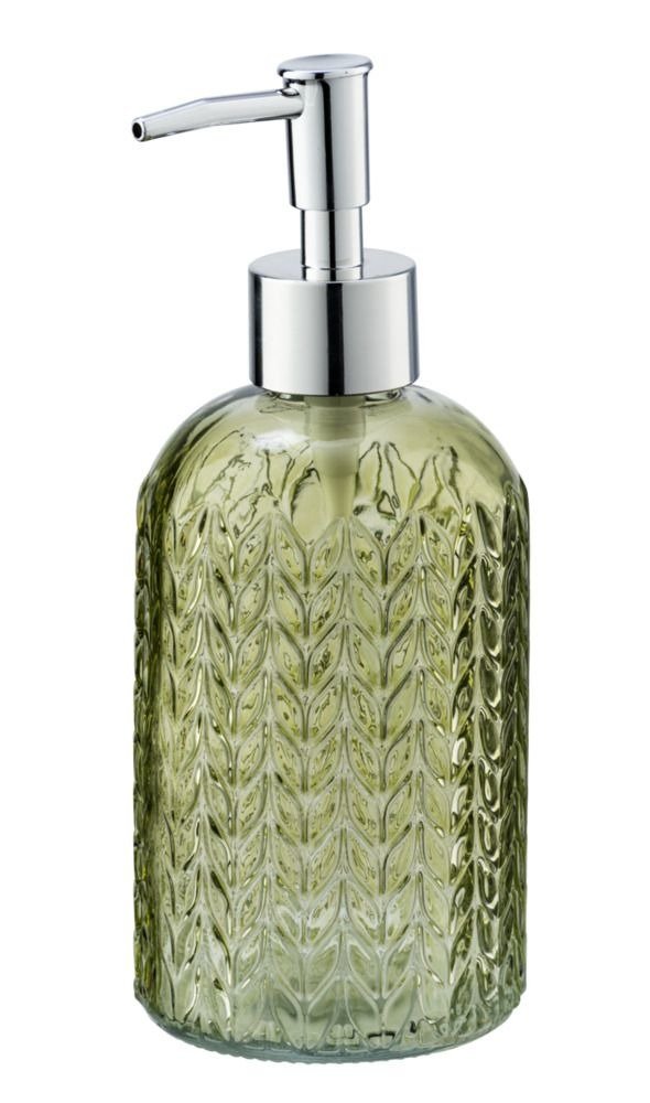 Dávkovač mýdla VETRO, skleněný, zelený, Wenko zelená