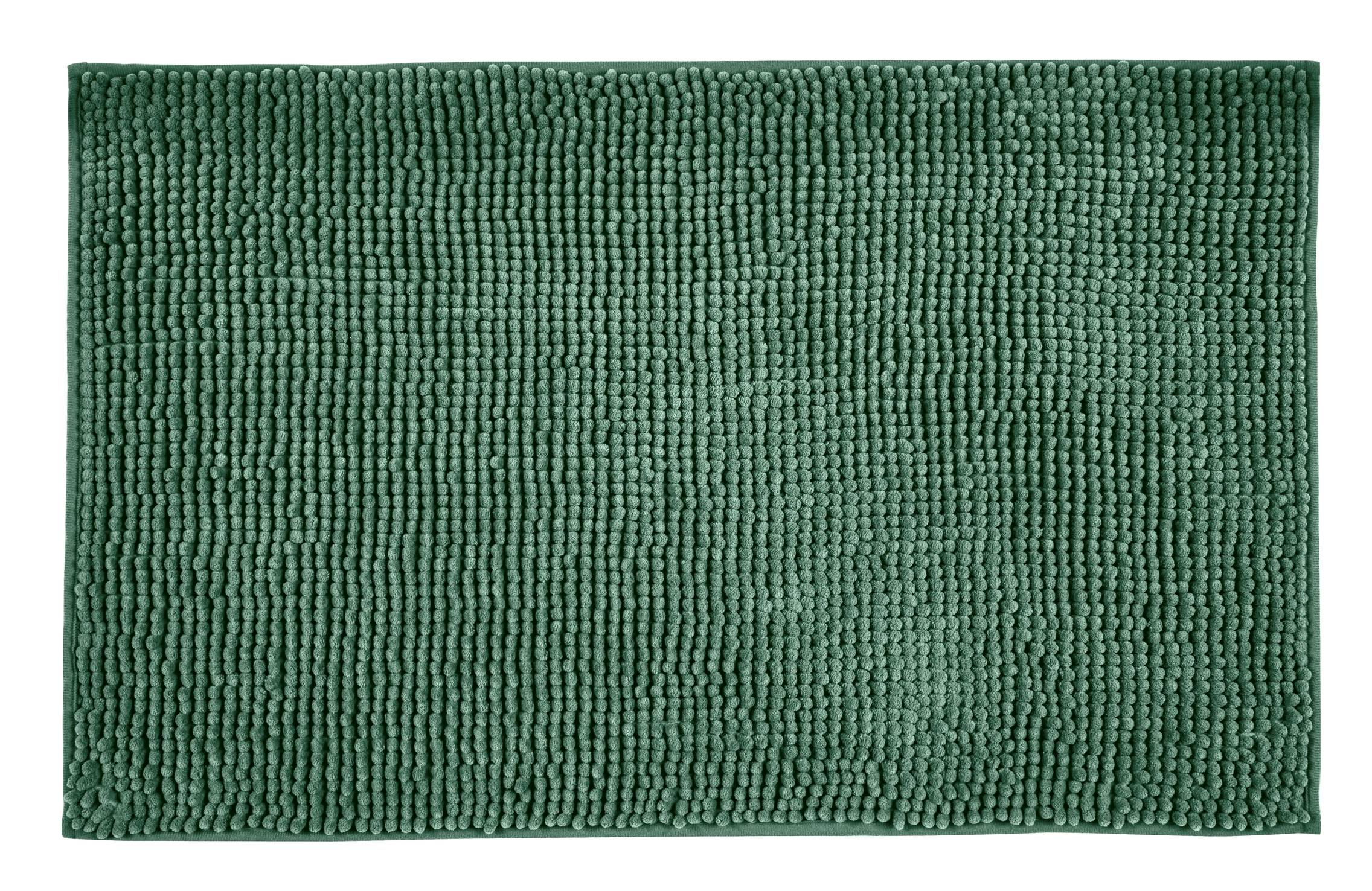 Koupelnová předložka, zelená, polyester, 80 x 50 cm, Allstar zelená