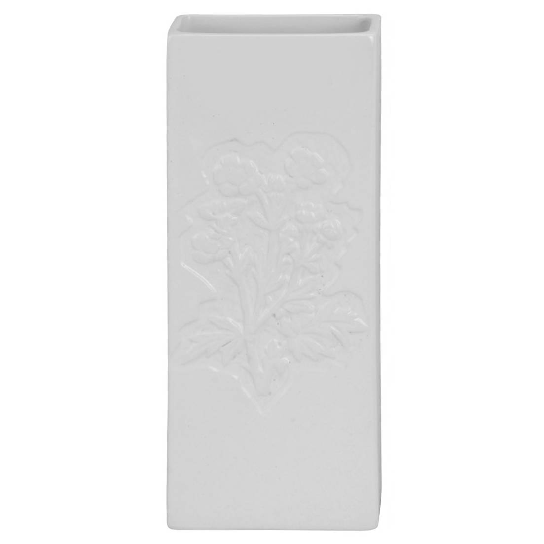 EH Excellent Houseware Keramický zvlhčovač vzduchu, 3,5 x 20,5 x 8 cm, s květinovým vzorem bílá