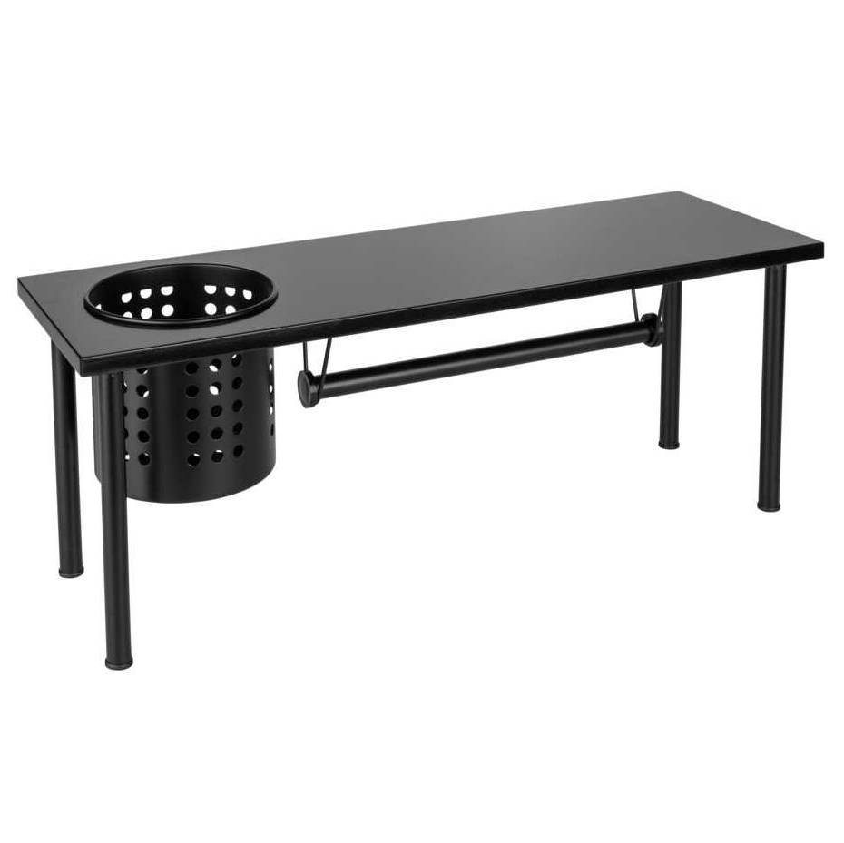 Kuchyňská police BLANCO s odkapávačem na příbory, WENKO černá 67901