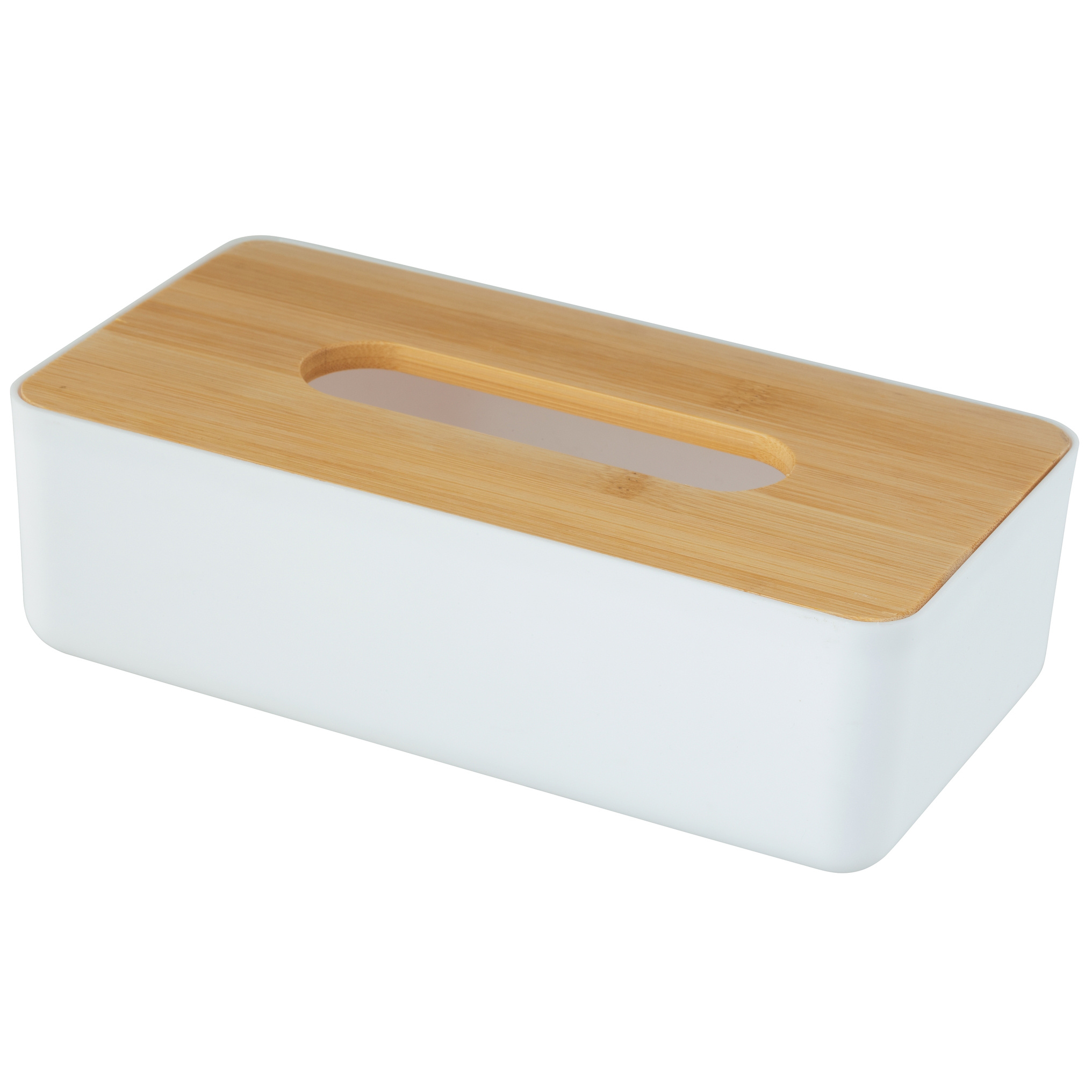 Box na papírové kapesniky ROTELLO, bílý, WENKO bílá