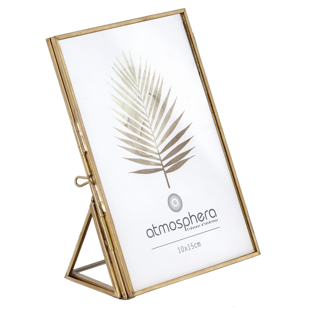 Atmosphera Fotorámeček 10 x 15 cm, zlatý rám zlatá