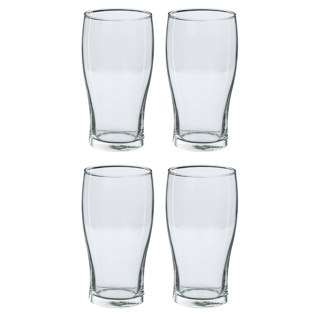 Secret de Gourmet Sada sklenic na pivo, 4 kusy, 570 ml transparentní