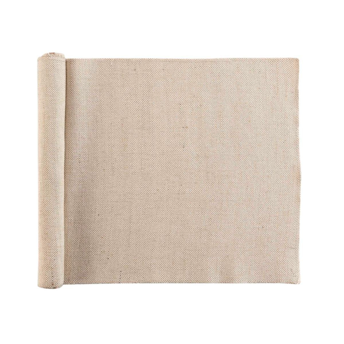 Douceur d'intérieur Běhoun na stůl TESSI, juta a polyester, 35 x 140 cm béžová