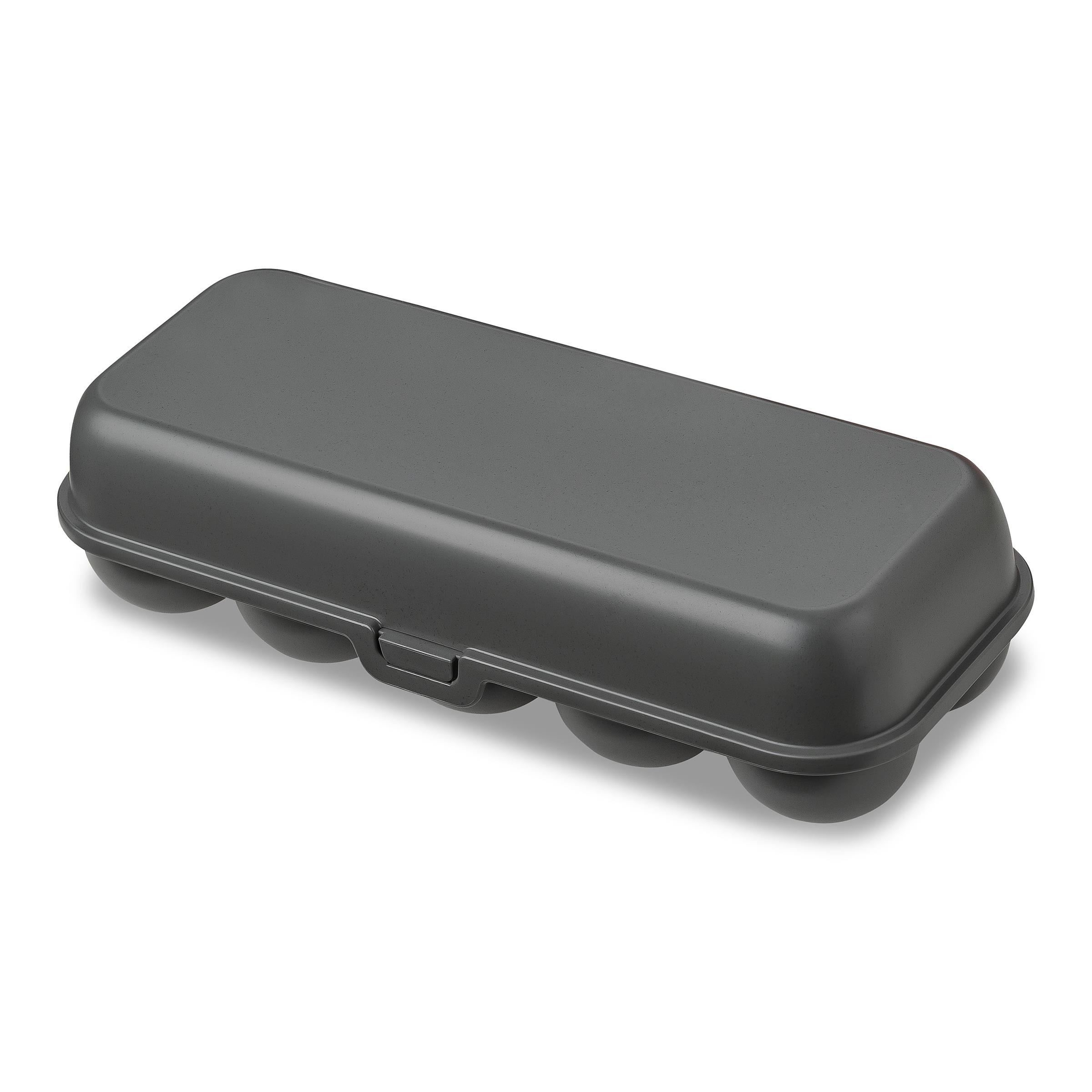 Krabička Koziol na 10 vajec Barva: Tmavě šedá