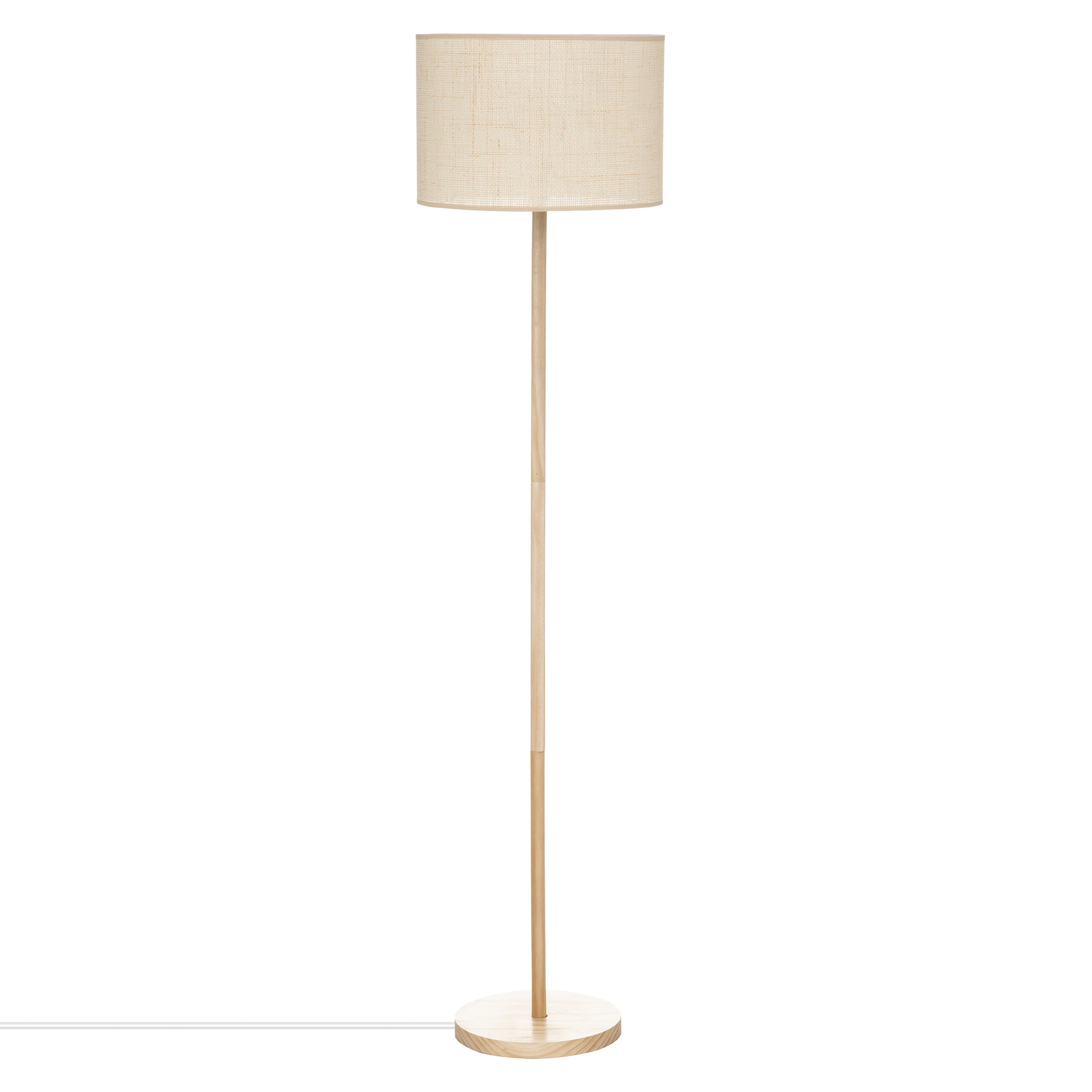 Atmosphera Stojací lampa DELLA, 149,5 cm, béžová béžová