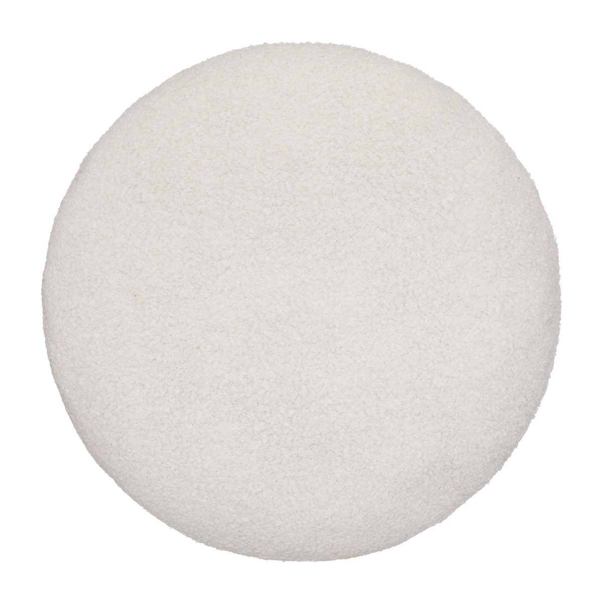 Atmosphera Dekorační polštář, béžový, Ø 40 cm, polyester béžová