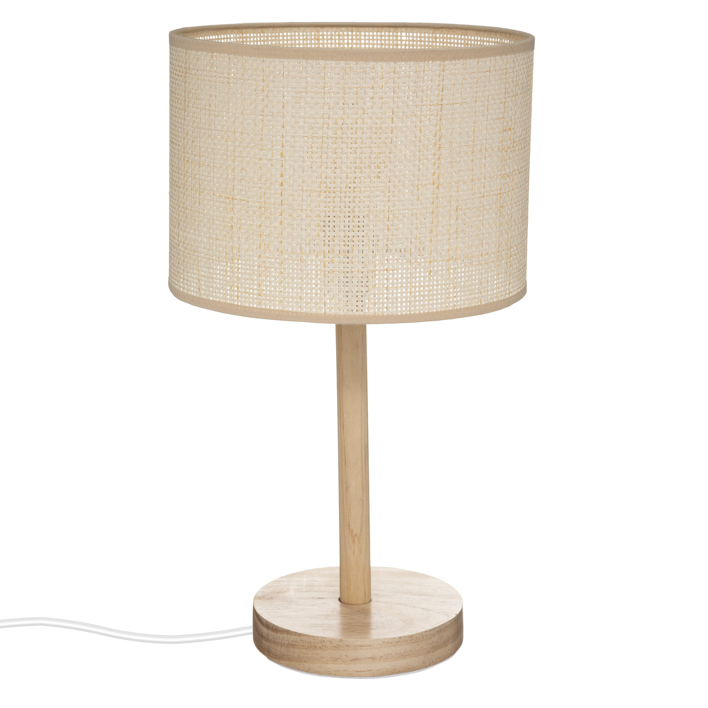 Atmosphera Stolní lampa DELLA, 42 cm, béžová béžová