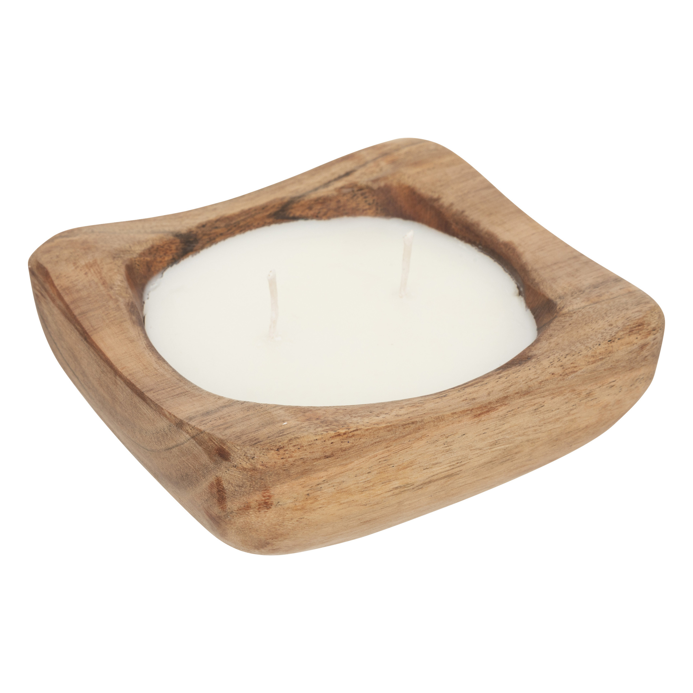 Atmosphera Vonná svíčka PAOLA, mangové dřevo, 150 g hnědý