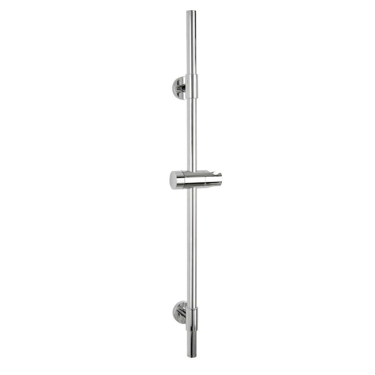 Sprchová tyč BASIC, stříbrná, 66 cm, WENKO stříbrný