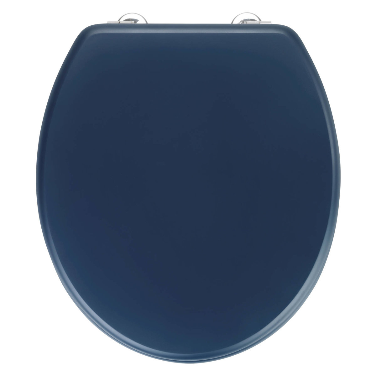 WC sedátko, tmavě modrá barva, MDF, WENKO tmavě modrá