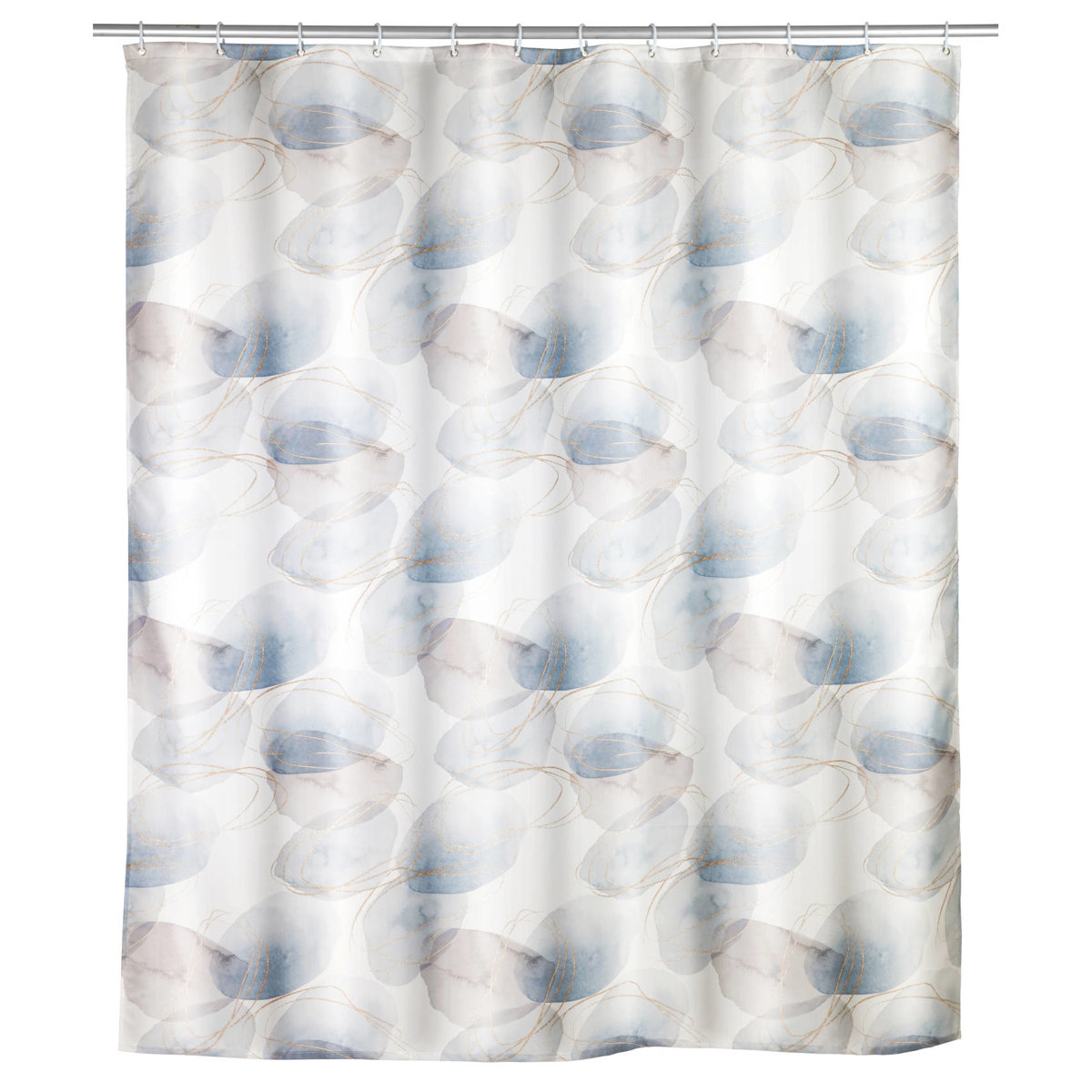 Sprchový závěs NAVAN, 180 x 200 cm, polyester, WENKO vícebarevná