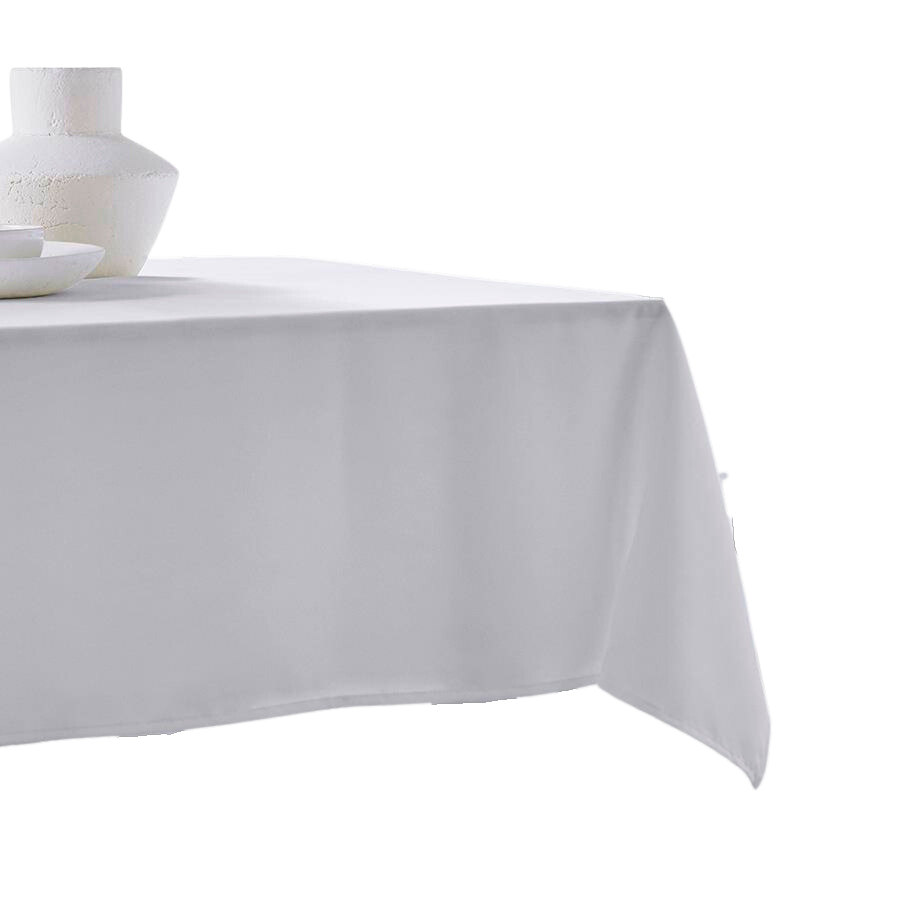 Today Obdélníkový ubrus MINIMAL, polyester, bílý, 150 x 250 cm bílá