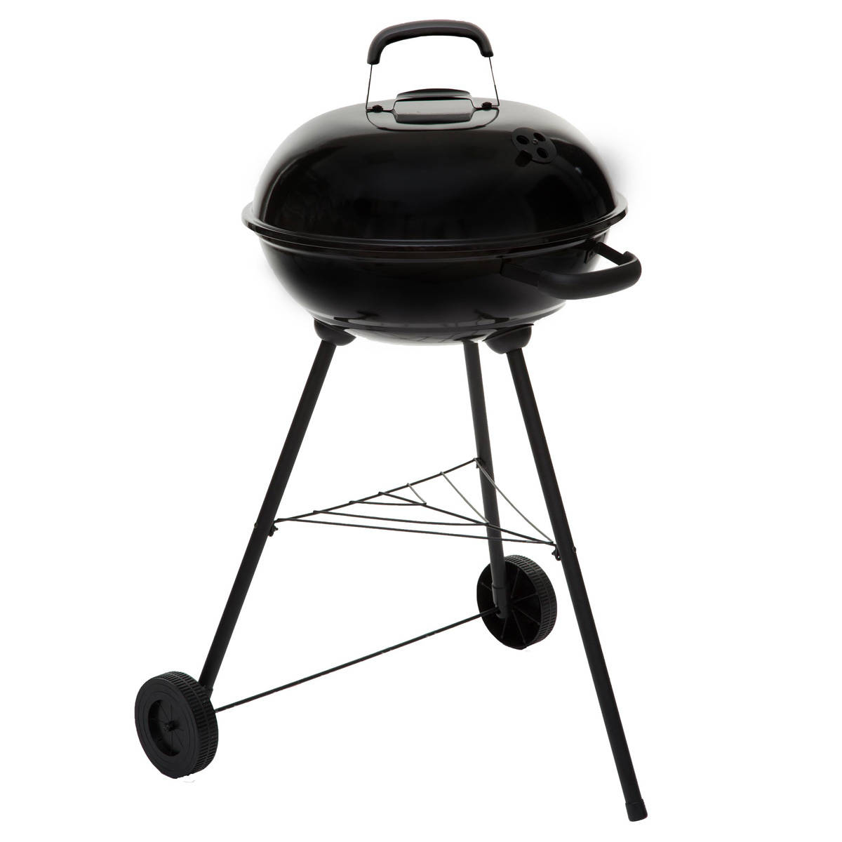 Intex Kulatý zahradní gril CARMENSA, Ø 43 cm, černý černá