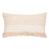 Dekorační polštář Cot Sand, bavlněný, boho, 30 x 50 cm