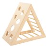 Dřevěný lezecký trojúhelník, 78 x 43,5 x 90 cm