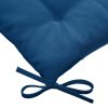 Podsedák na zahradní židle KORAI, voděodolný, odolný proti UV záření, 40 x 40 cm, modrý