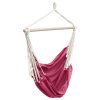 Brazilské houpací křeslo Cuenca, 135 x 120 x 150 cm, růžová barva