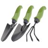 Sada zahradního nářadí, 3 prvky, zelená