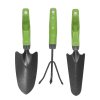 Sada zahradního nářadí, 3 prvky, zelená