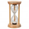 Dekorativní přesýpací hodiny ze dřeva, 24 cm