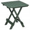 Skládací turistický stolek ADIGE, 43 x 45 x 50 cm, zelený