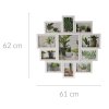 Fotorámeček na 11 fotografií, bílý