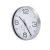 Nástěnné hodiny s funkcí meteorologické stanice, Ø 30,5 cm