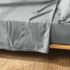 Prostěradlo z organické bavlny, 180 x 290 cm, šedé