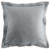 Povlak na polštář z organické bavlny BIOLINA, 63 x 63 cm, šedý