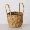 Proutěné košíky z mořské trávy, 3 kusy