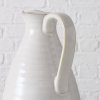 Bílý džbán Tromona, Ø 16 cm
