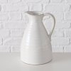 Bílý džbán Tromona, Ø 16 cm
