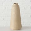 Dekorační váza Monrovia, 27 cm, matná, béžová