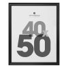 Nástěnný fotorámeček MAE, 40 x 50 cm, černý