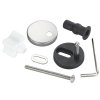 Montážní sada pro toaletní sedátko Easy Close, panty, nerezová ocel,14 elementů, WENKO