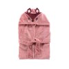 Dětský župan s kapucí ETOILINE, univerzální velikost, růžový