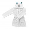 Dětský župan s kapucí ETOILINE, univerzální velikost, bílý