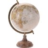 Glóbus na stojanu z manogvého dřeva, 33 cm