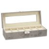 Krabice na hodinky, 6 přehlídek, šedá