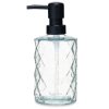 Skleněný dávkovač mýdla, 410 ml