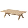 Zahradní stůl z akáciového dřeva PAPOUASIE, 120 x 65 cm