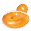 Nafukovací kruh s opěrkou, oranžový