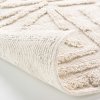 Koupelnová předložka s prošívaným vzorem ATHENA, 60 x 90 cm, béžová
