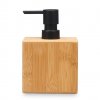 Bambusový dávkovač mýdla, čtvercový, 5,8 x 9,7 x 15 cm