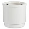 Samozavlažovácí květináč, bílý, Ø 26 cm