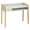 Dětský psací stůl v skandinávském stylu, dřevěné nohy z recyklace,  100 x  52 x 85 cm