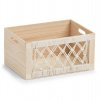 Dčevěná krabička s prolamovaným BOHO čelem, 35 x 25 x 18 cm